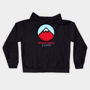 Mountins And Coffe Kids Hoodie